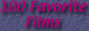 Favorite 100 Movies