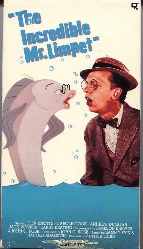 The Incredible Mister Limpet Poster