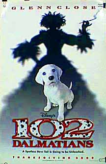 102 Dalmations Poster
