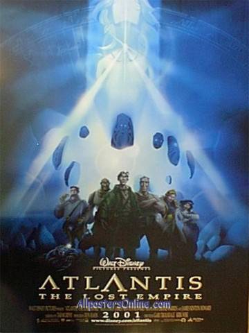 Atlantis: The Lost Empire Poster