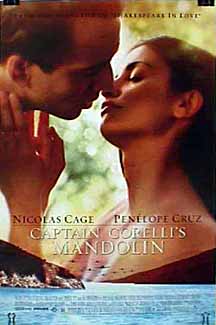 Captain Corelli's Mandolin Poster