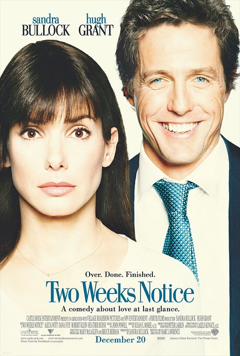 Two Weeks Notice Poster