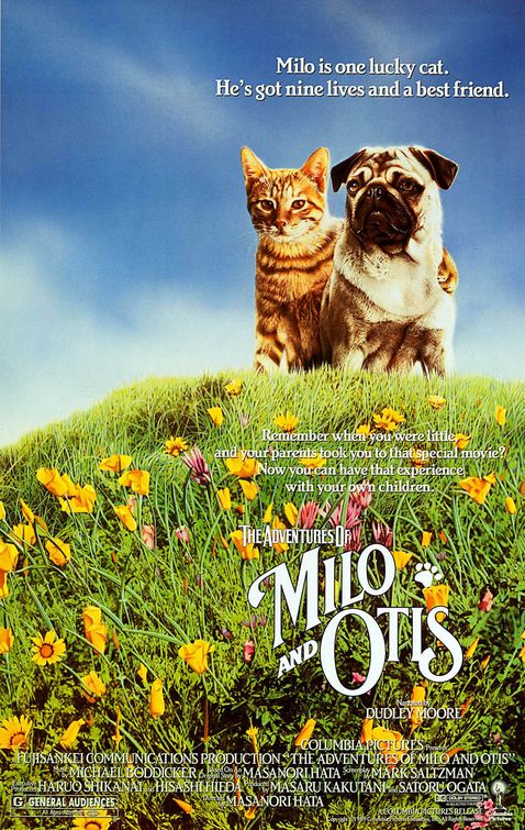 The Adventures of Milo and Otis Poster