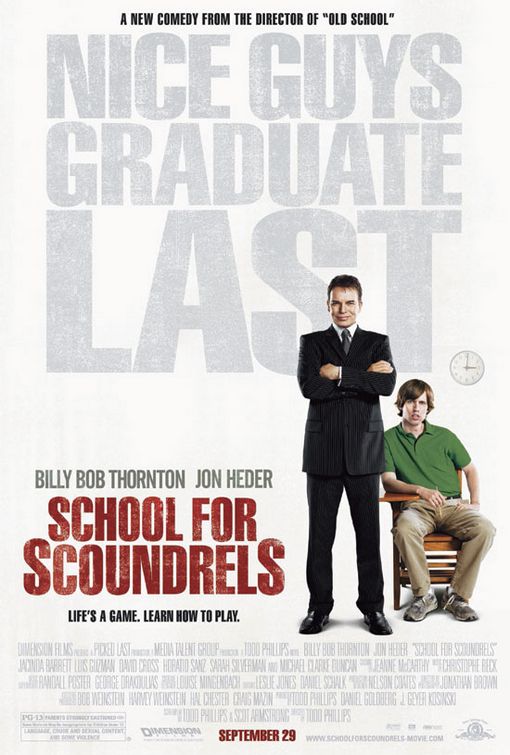 School for Scoundrels Poster