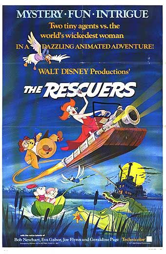 The Rescuers Poster