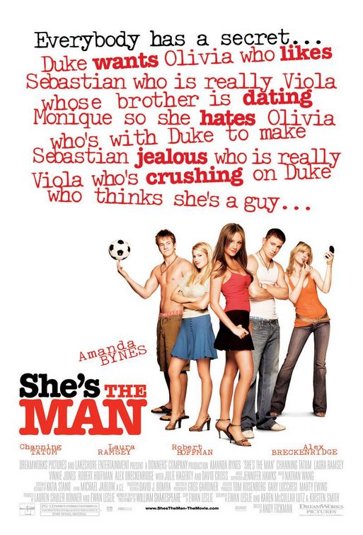 She's the Man Poster