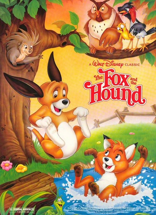 The Fox and the Hound Poster