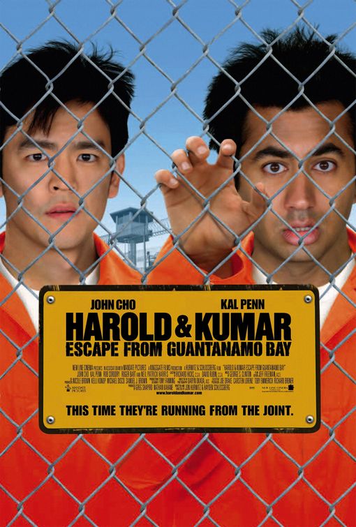 Harold & Kumar Escape From Guantanamo Bay Poster