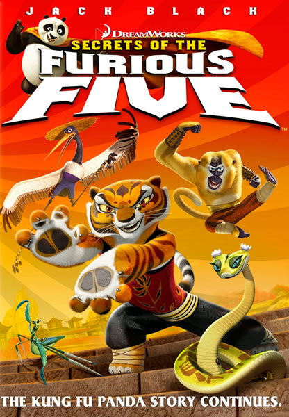 Kung Fu Panda Secrets of the Furious Five Poster