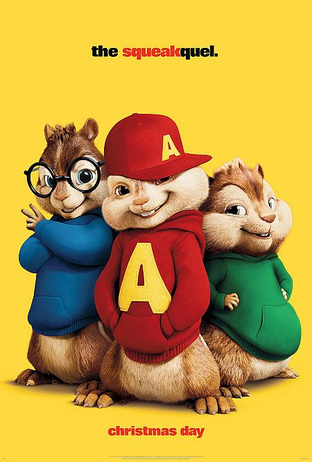 Alvin and the Chipmunks: The Squeakquel Poster