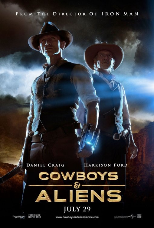 Cowboys & Aliens Poster