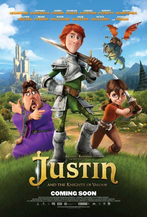 Justin and the Knights of Valour Poster