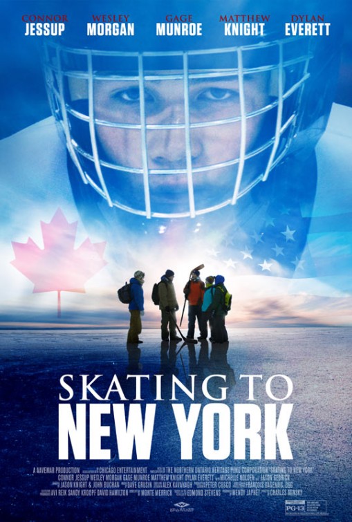 Skating to New York Poster