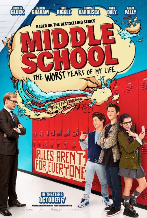 Middle School: The Worst Years of My Life Poster