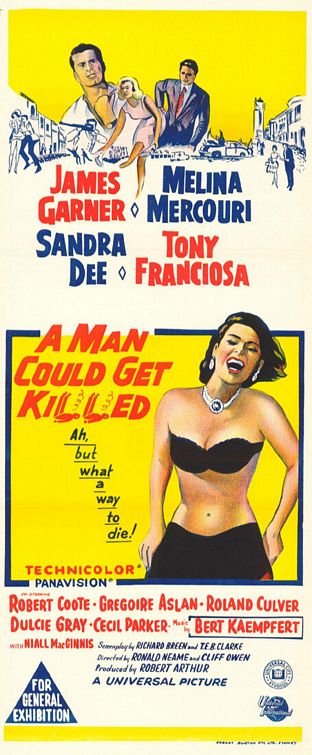 A Man Could Get Killed Poster