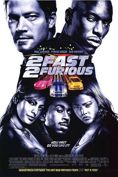 2 Fast 2 Furious Poster