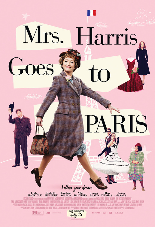 Mrs. Harris Goes to Paris Poster