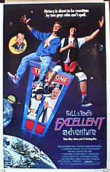 Bill & Ted's Excellent Adventure Poster