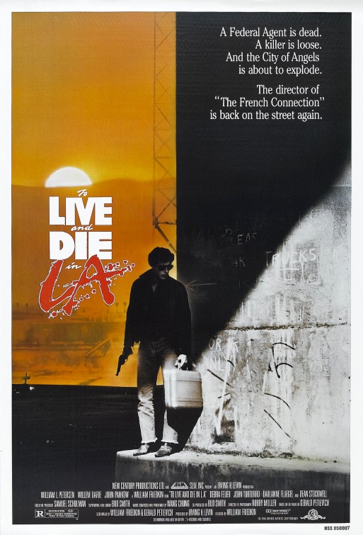 To Live and Die in L.A. Poster