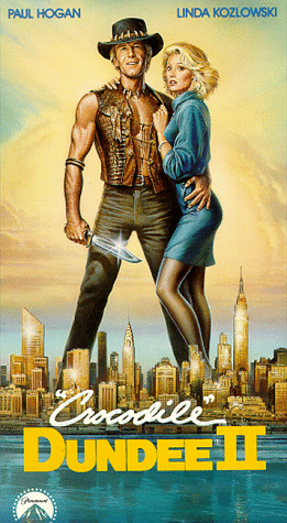 Crocodile Dundee II Poster